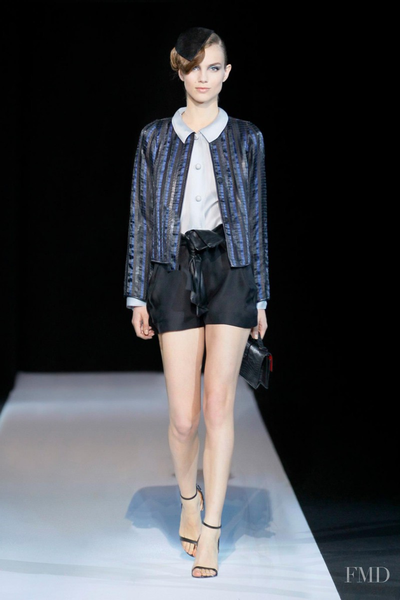 Giorgio Armani fashion show for Spring/Summer 2013