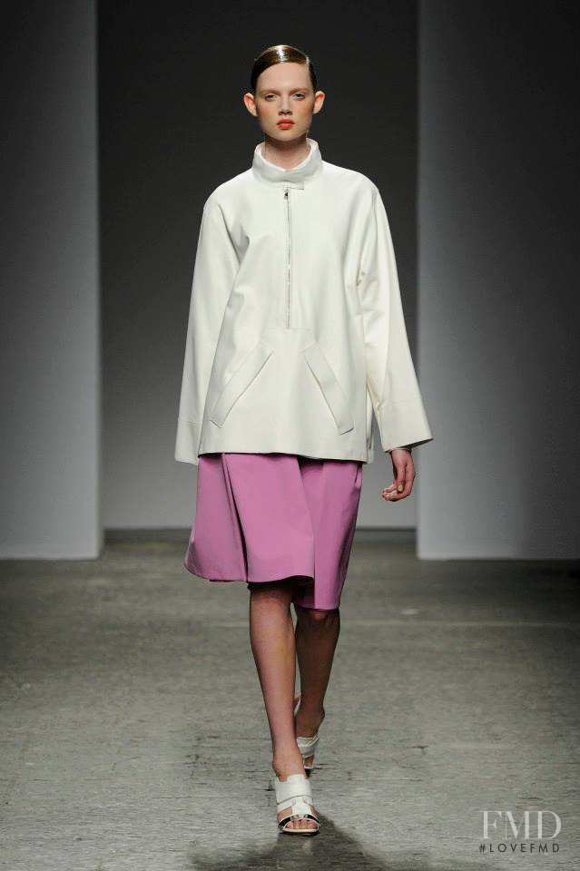 Holly Rose Emery featured in  the Ports 1961 fashion show for Spring/Summer 2014