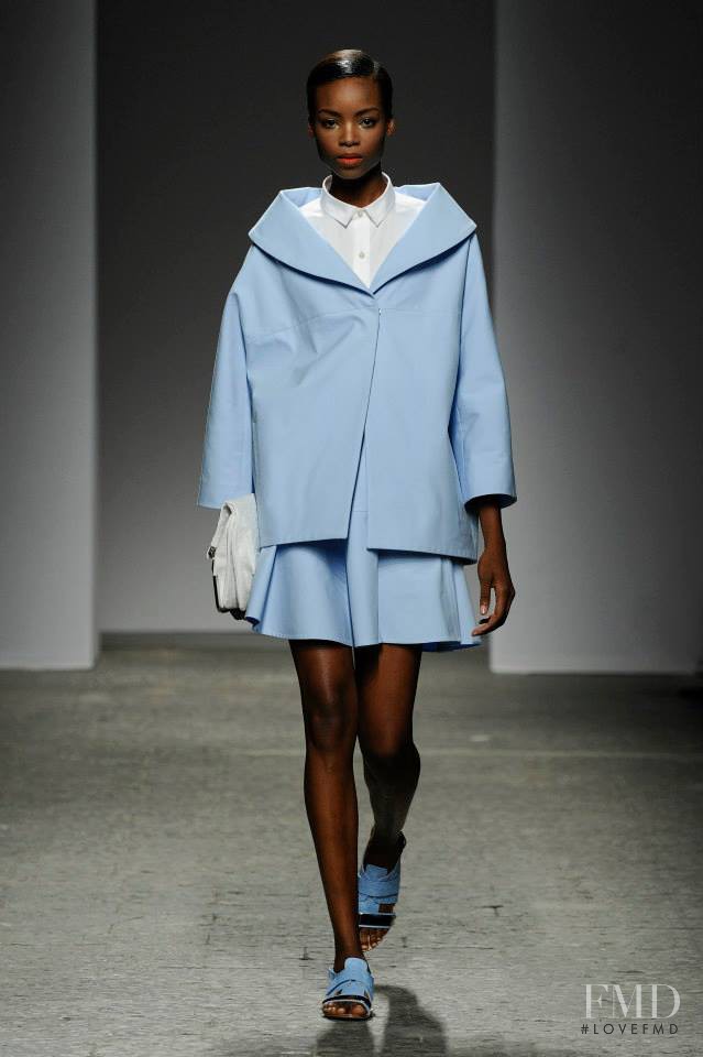 Maria Borges featured in  the Ports 1961 fashion show for Spring/Summer 2014