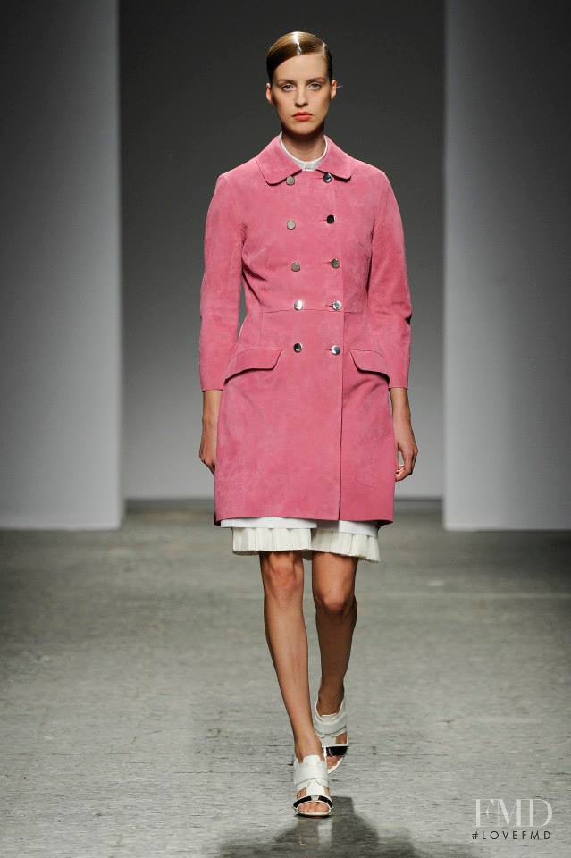 Julia Frauche featured in  the Ports 1961 fashion show for Spring/Summer 2014