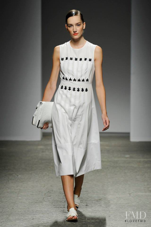 Joséphine Le Tutour featured in  the Ports 1961 fashion show for Spring/Summer 2014