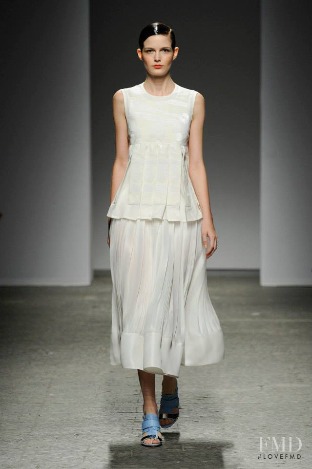 Zlata Mangafic featured in  the Ports 1961 fashion show for Spring/Summer 2014