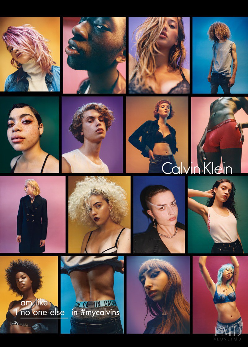 Calvin Klein advertisement for Autumn/Winter 2016