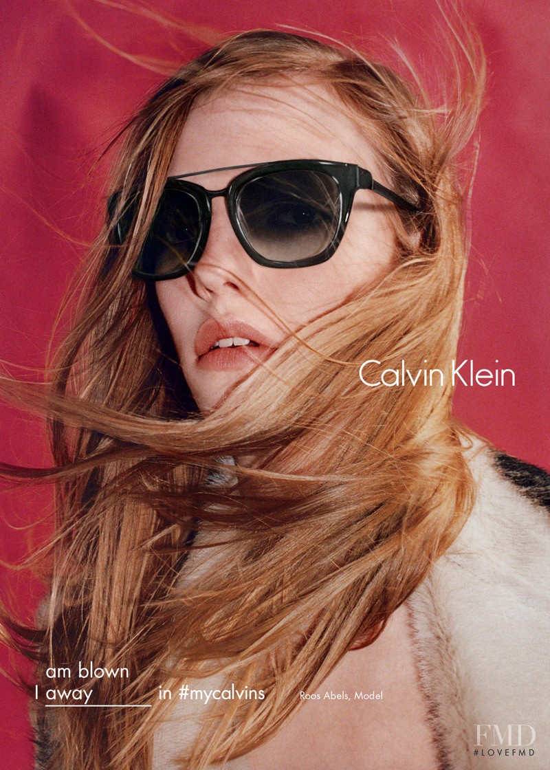 Roos Abels featured in  the Calvin Klein advertisement for Autumn/Winter 2016