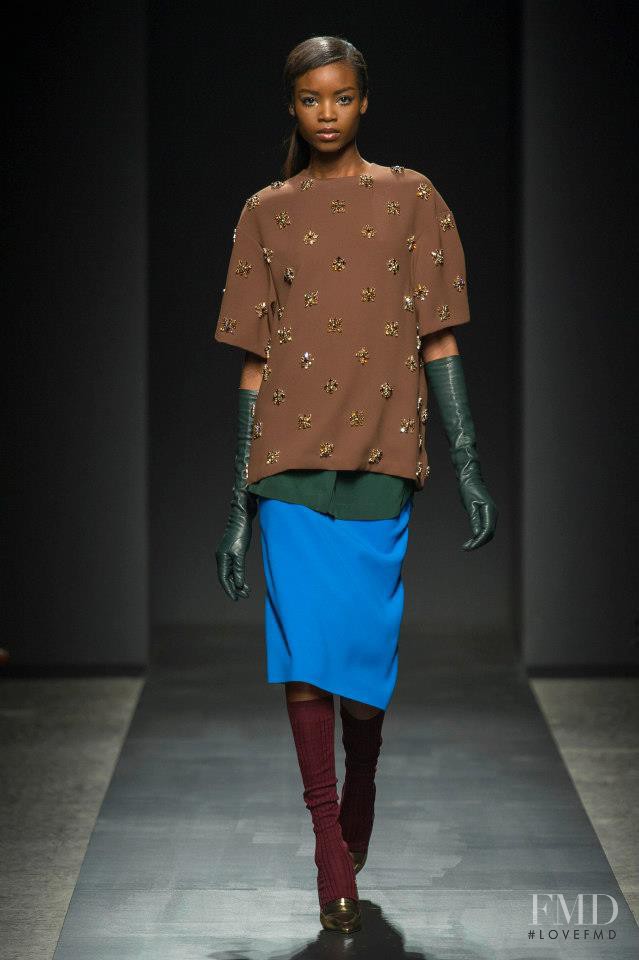 Maria Borges featured in  the Ports 1961 fashion show for Autumn/Winter 2013