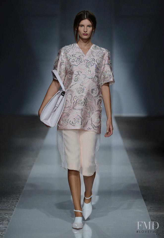 Ava Smith featured in  the Ports 1961 fashion show for Spring/Summer 2013