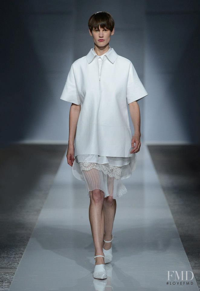 Saskia de Brauw featured in  the Ports 1961 fashion show for Spring/Summer 2013