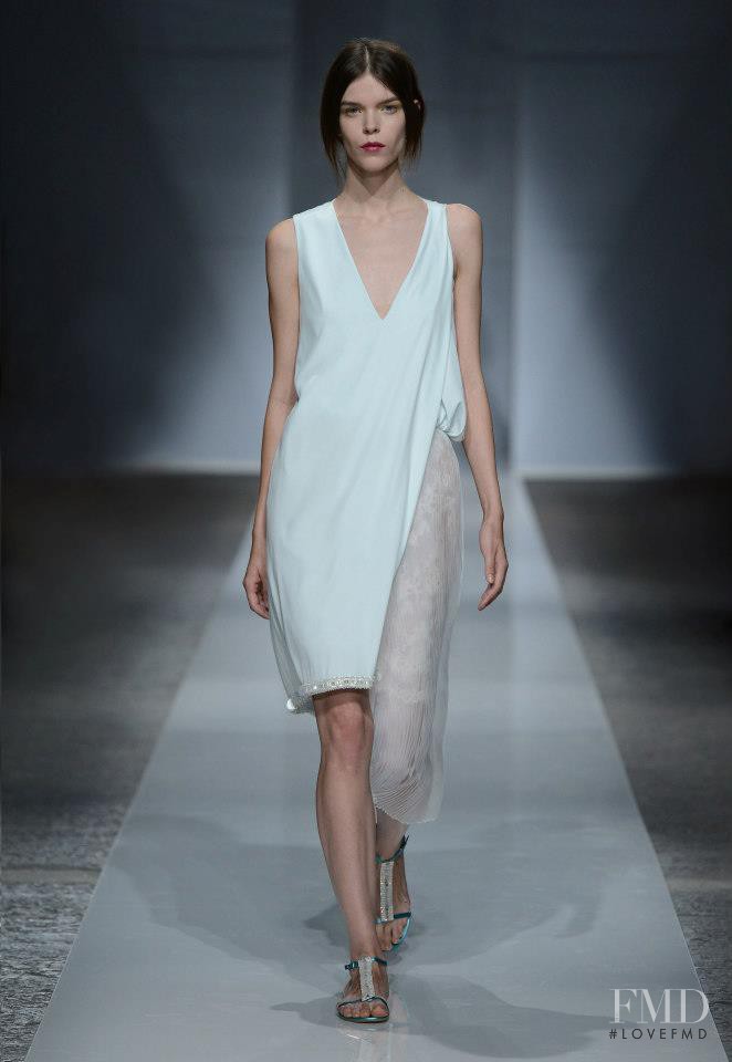 Meghan Collison featured in  the Ports 1961 fashion show for Spring/Summer 2013