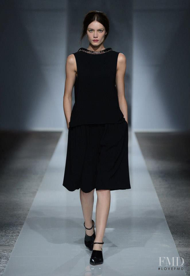 Patrycja Gardygajlo featured in  the Ports 1961 fashion show for Spring/Summer 2013