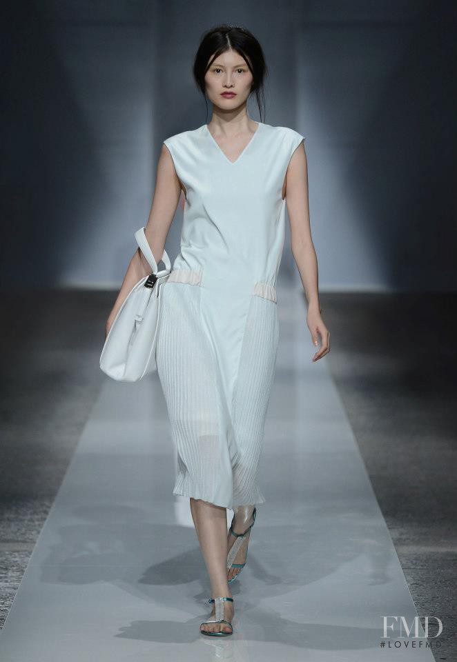 Sui He featured in  the Ports 1961 fashion show for Spring/Summer 2013