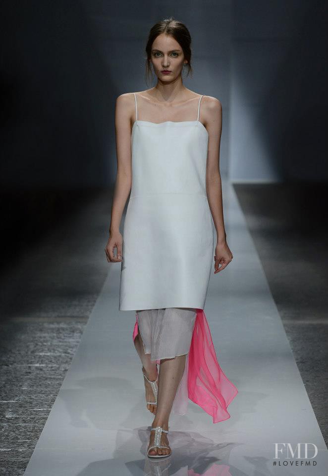 Zuzanna Bijoch featured in  the Ports 1961 fashion show for Spring/Summer 2013