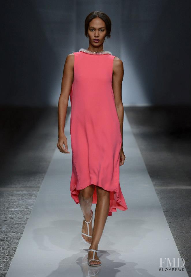 Joan Smalls featured in  the Ports 1961 fashion show for Spring/Summer 2013
