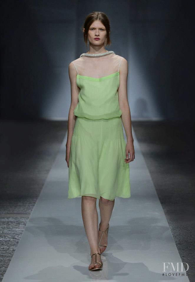 Lara Mullen featured in  the Ports 1961 fashion show for Spring/Summer 2013
