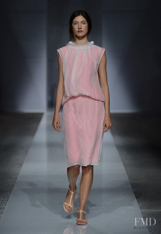 Jacquelyn Jablonski featured in  the Ports 1961 fashion show for Spring/Summer 2013