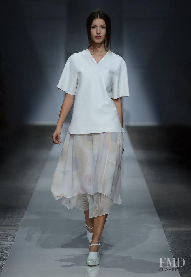 Kate King featured in  the Ports 1961 fashion show for Spring/Summer 2013
