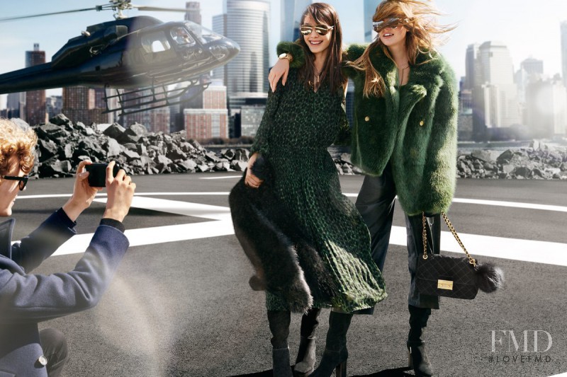 Emmy Rappe featured in  the Michael Michael Kors advertisement for Autumn/Winter 2016