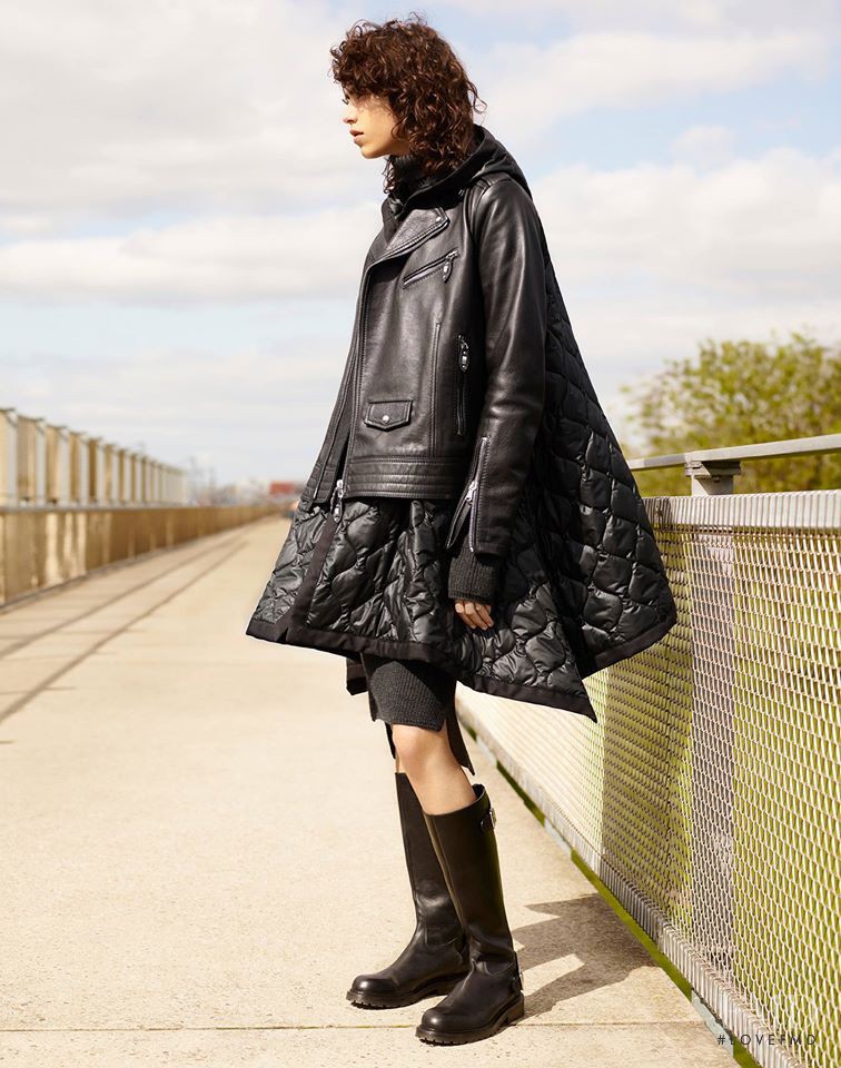 Mica Arganaraz featured in  the Diesel Black Gold advertisement for Autumn/Winter 2016