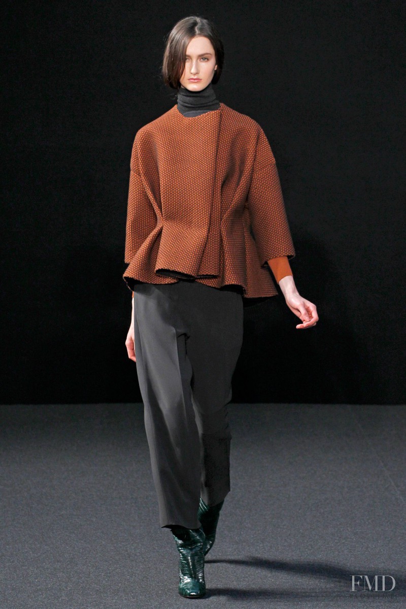 Mackenzie Drazan featured in  the Ports 1961 fashion show for Autumn/Winter 2012
