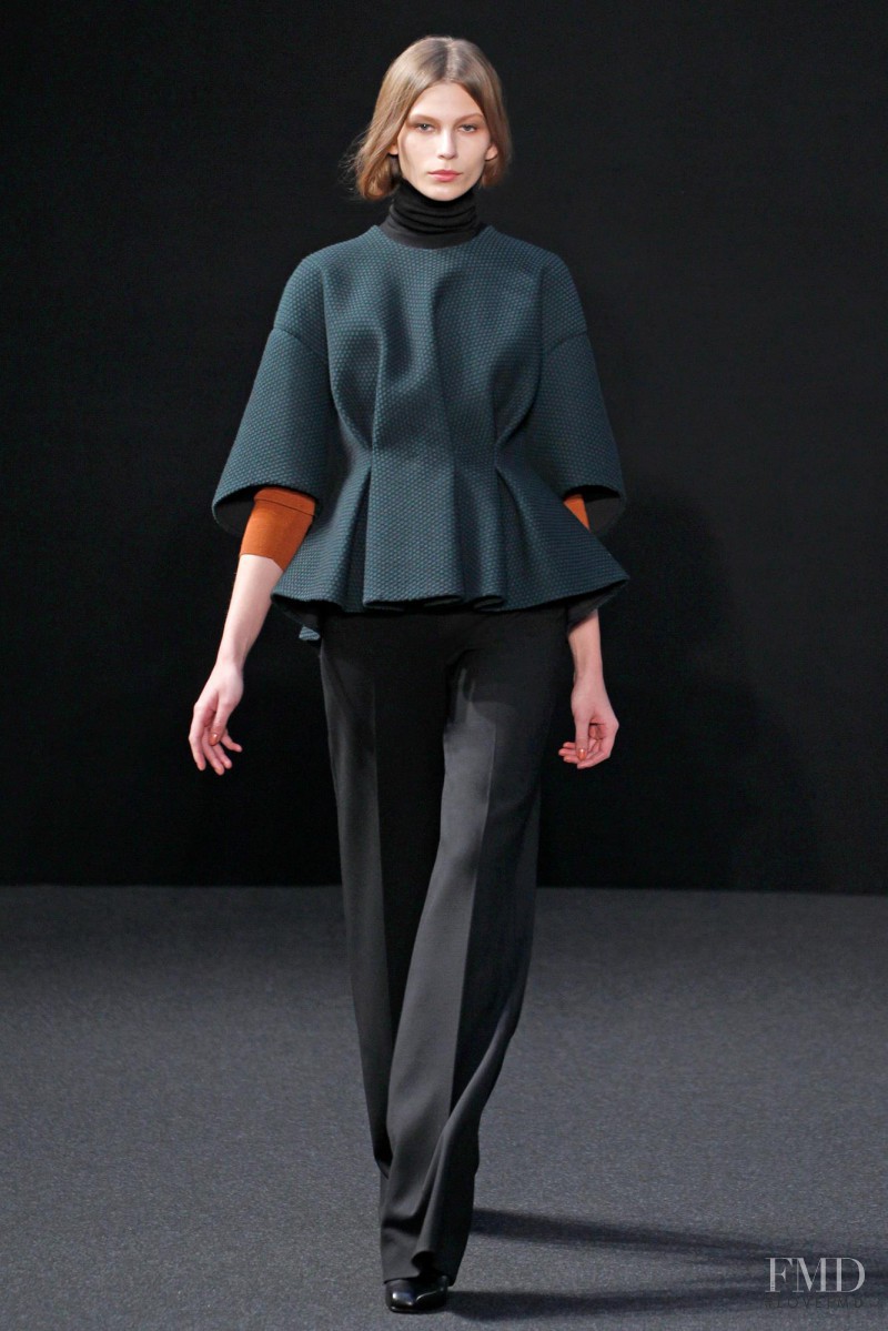 Monika Sawicka featured in  the Ports 1961 fashion show for Autumn/Winter 2012