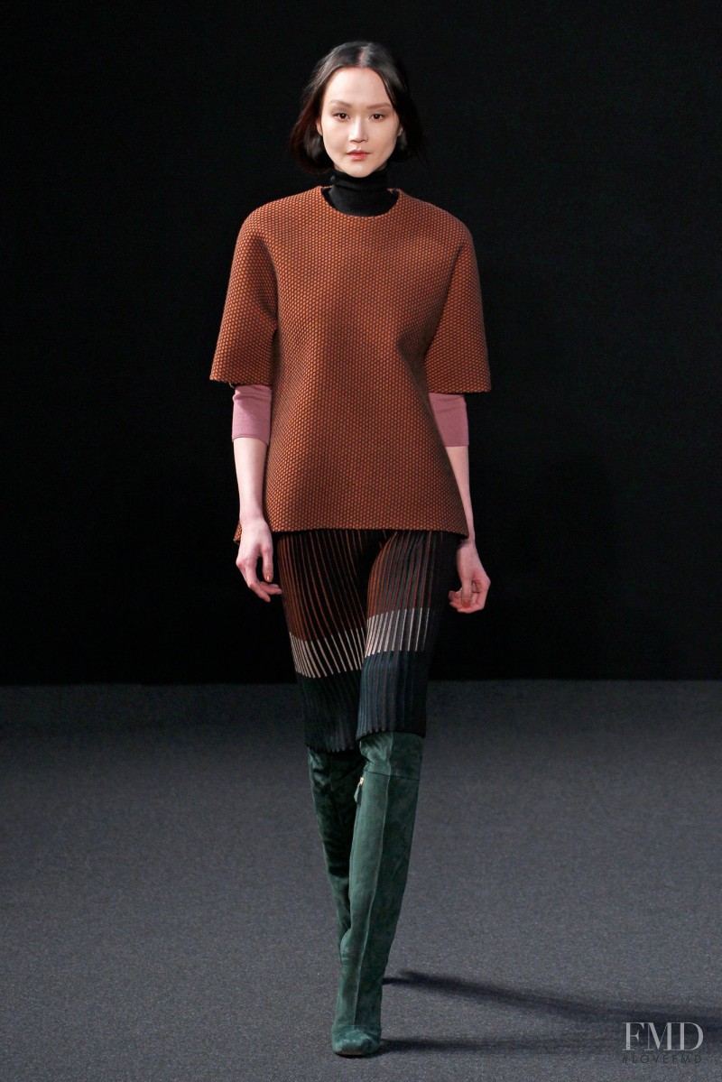 Hye Jung Lee featured in  the Ports 1961 fashion show for Autumn/Winter 2012
