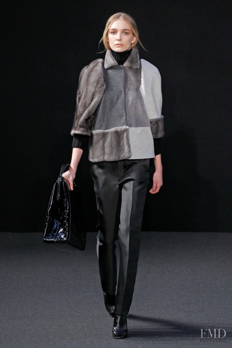 Janice Alida featured in  the Ports 1961 fashion show for Autumn/Winter 2012