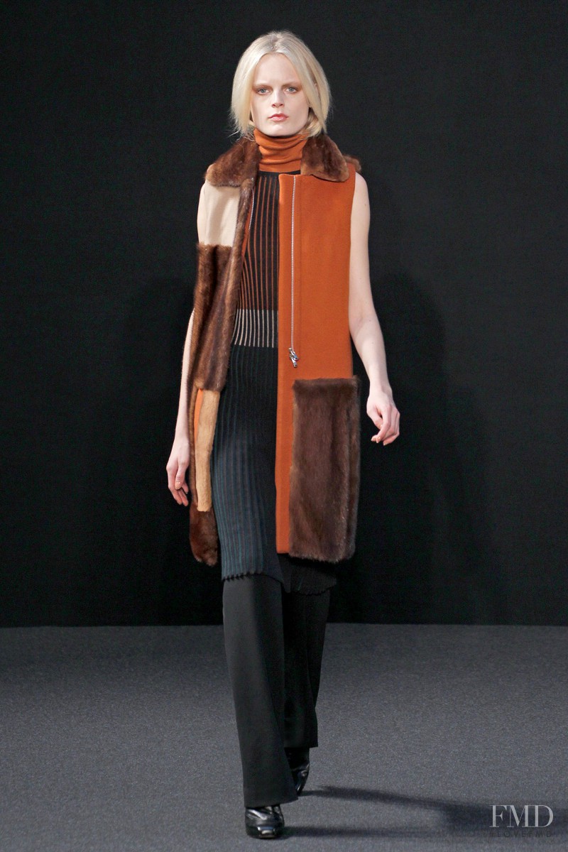 Hanne Gaby Odiele featured in  the Ports 1961 fashion show for Autumn/Winter 2012