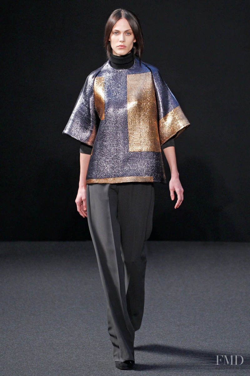 Aymeline Valade featured in  the Ports 1961 fashion show for Autumn/Winter 2012
