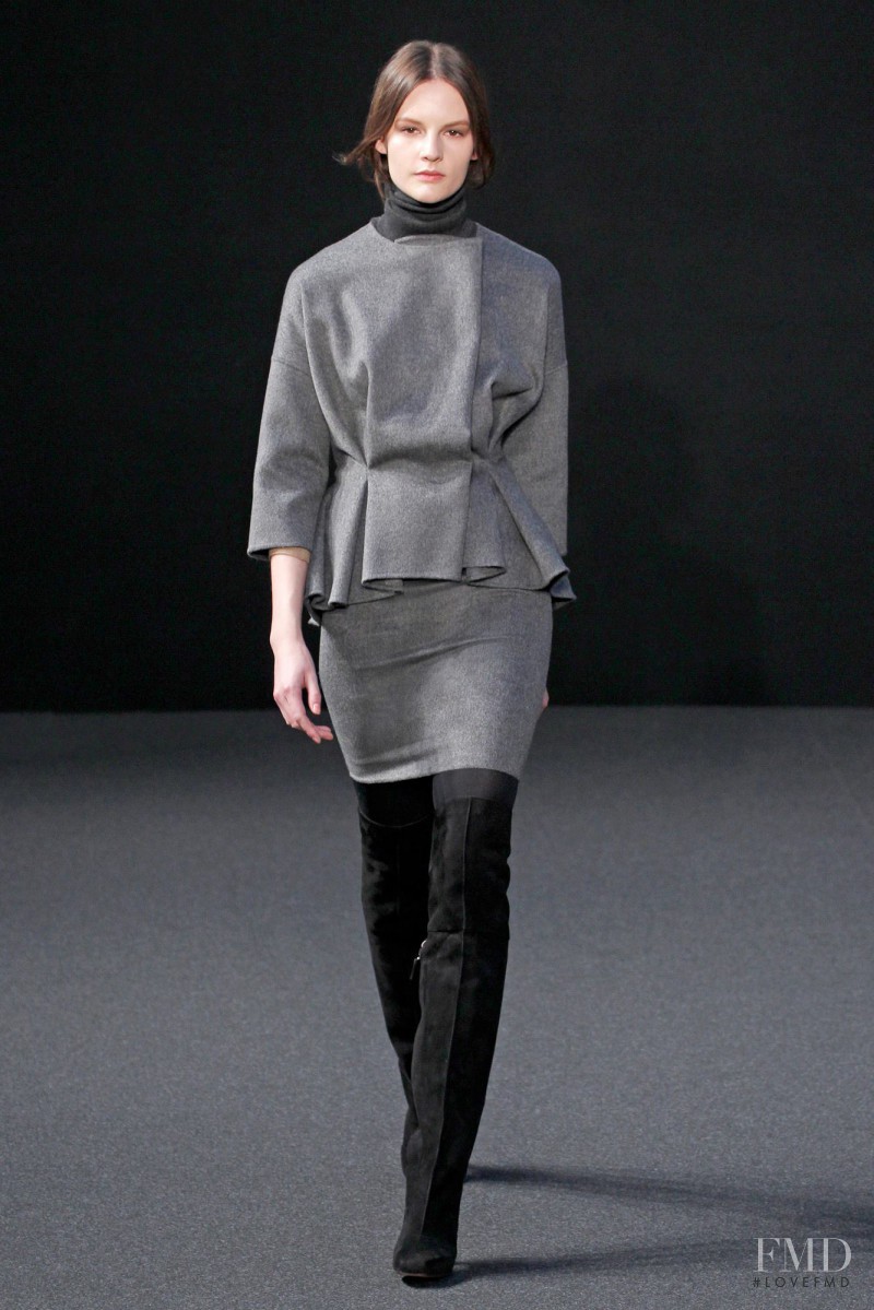 Sara Blomqvist featured in  the Ports 1961 fashion show for Autumn/Winter 2012