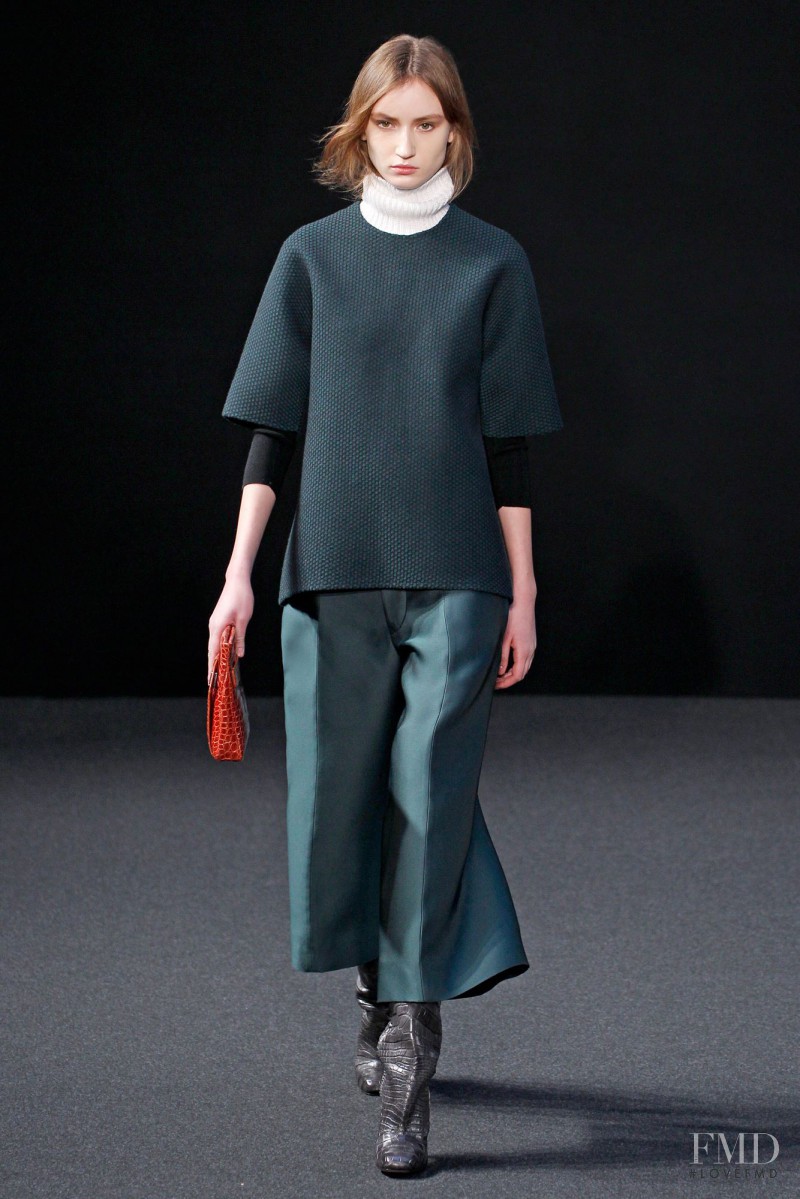 Alex Yuryeva featured in  the Ports 1961 fashion show for Autumn/Winter 2012