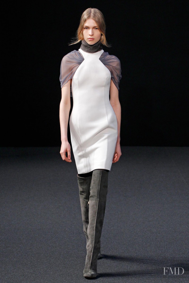 Amanda Nimmo featured in  the Ports 1961 fashion show for Autumn/Winter 2012