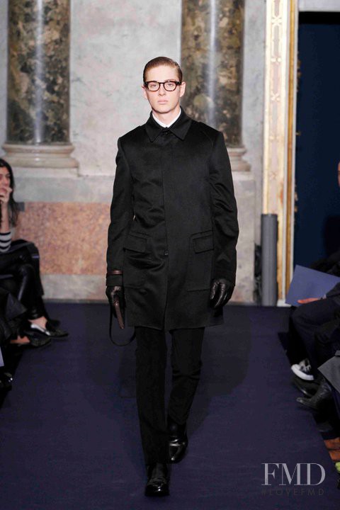 Lucas Mascarini featured in  the Ports 1961 fashion show for Autumn/Winter 2011