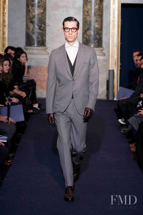 Nicolas Ripoll featured in  the Ports 1961 fashion show for Autumn/Winter 2011