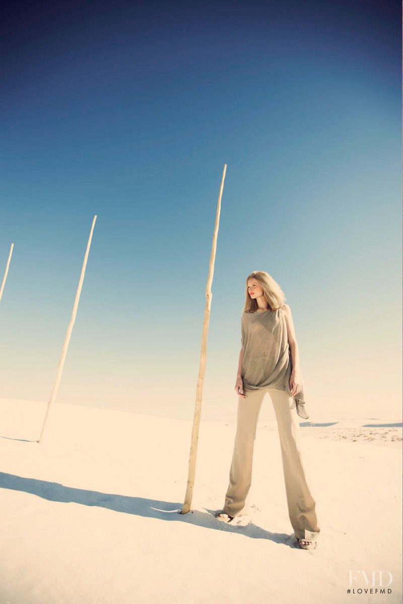 Katrin Thormann featured in  the Ports 1961 advertisement for Spring/Summer 2011