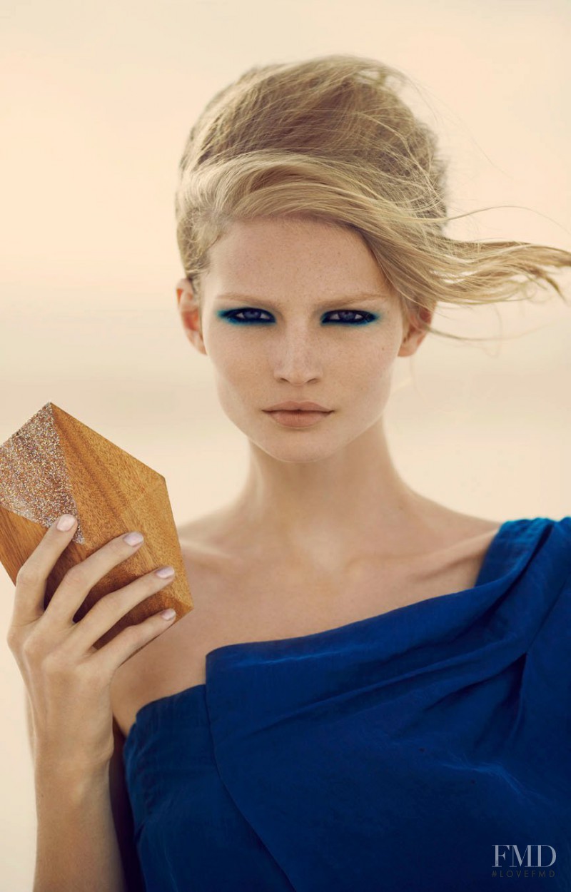 Katrin Thormann featured in  the Ports 1961 advertisement for Spring/Summer 2011