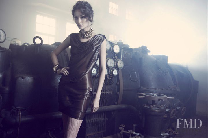 Bruna Tenório featured in  the Ports 1961 advertisement for Autumn/Winter 2010