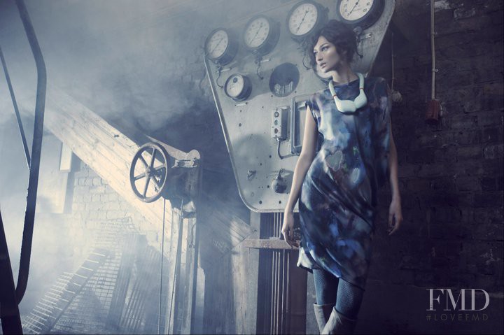 Bruna Tenório featured in  the Ports 1961 advertisement for Autumn/Winter 2010