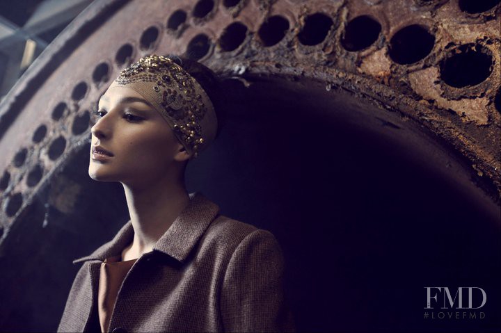 Bruna Tenório featured in  the Ports 1961 advertisement for Autumn/Winter 2010