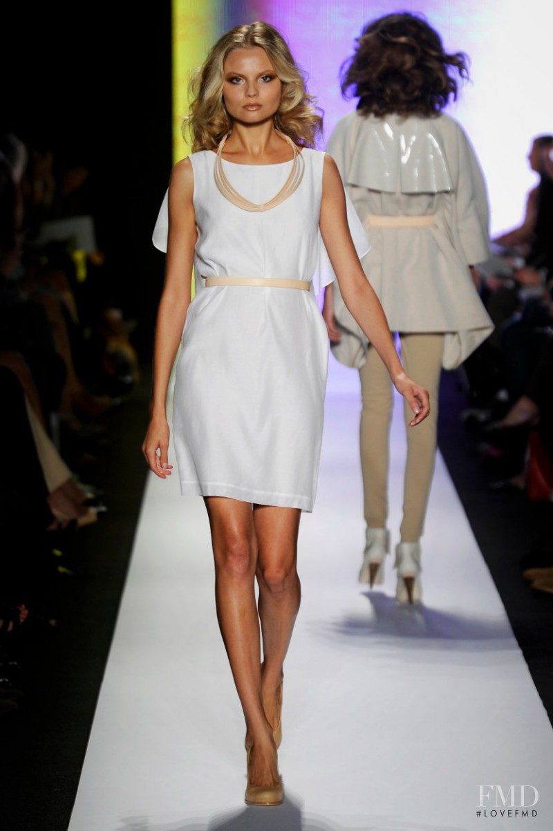 Magdalena Frackowiak featured in  the Ports 1961 fashion show for Spring/Summer 2011