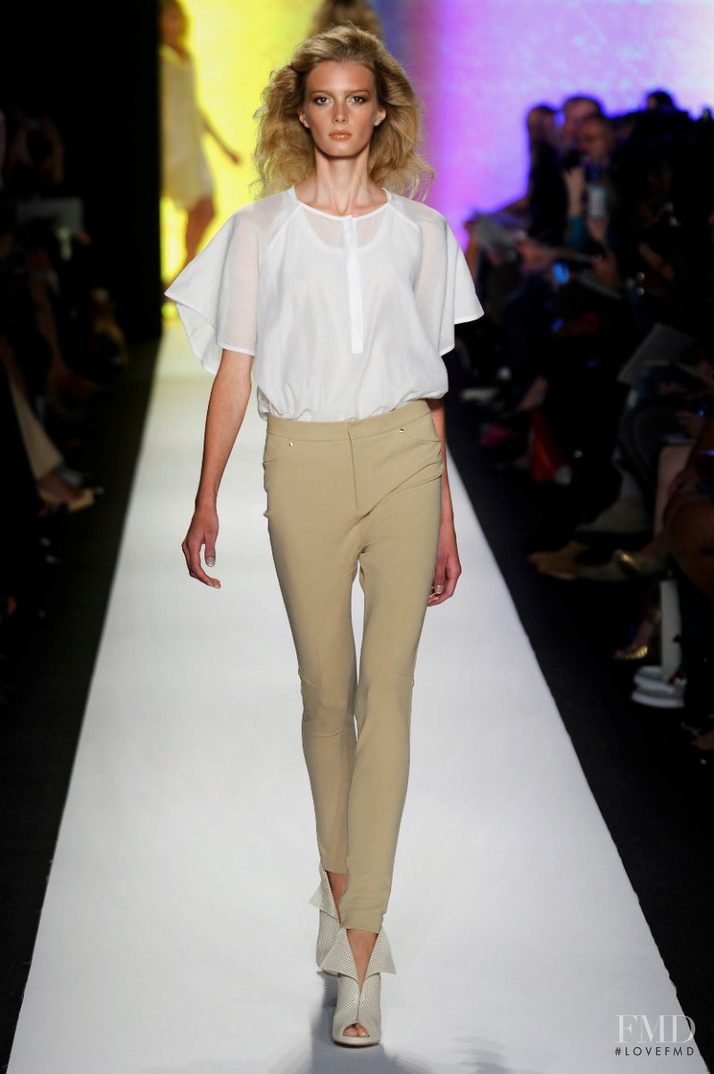 Sigrid Agren featured in  the Ports 1961 fashion show for Spring/Summer 2011