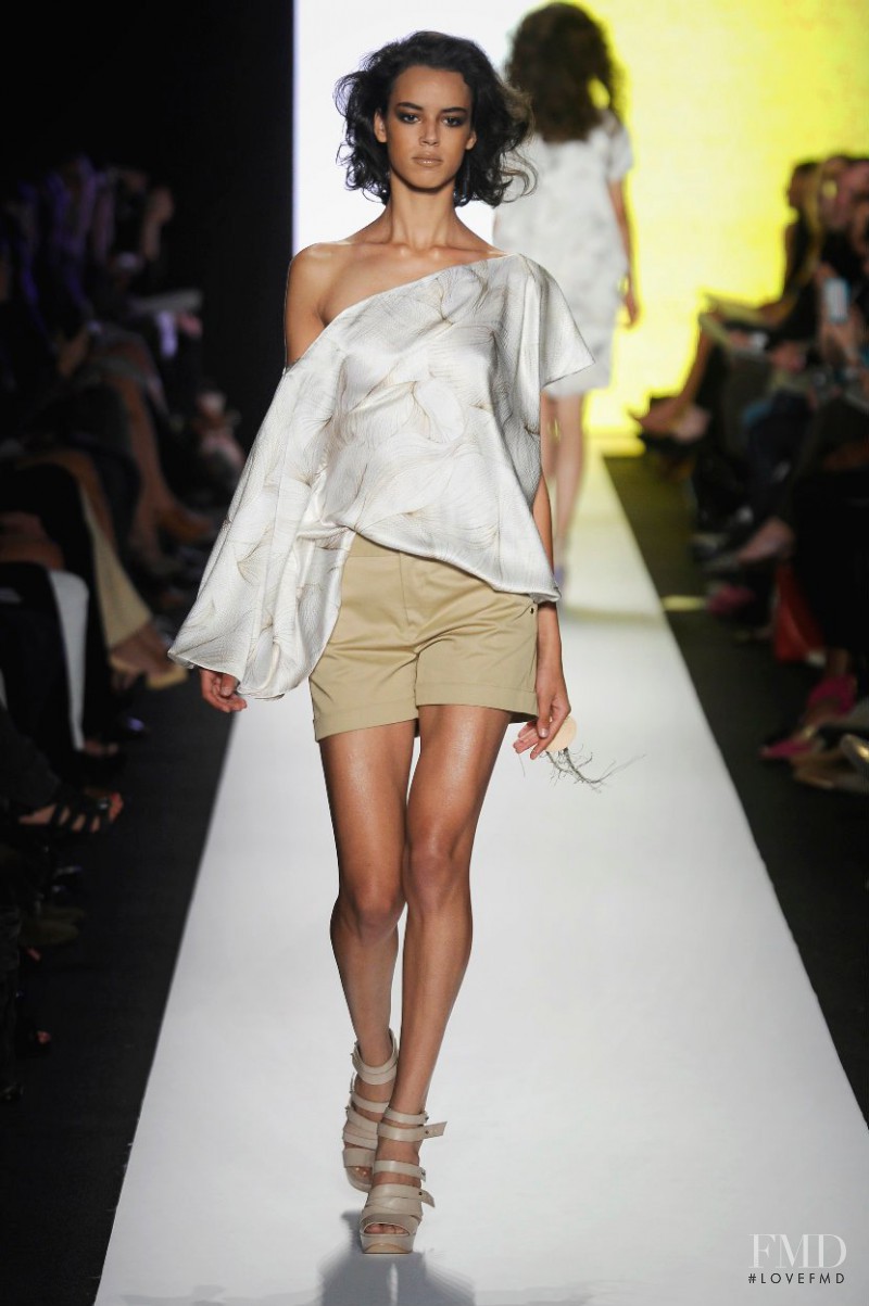 Hind Sahli featured in  the Ports 1961 fashion show for Spring/Summer 2011