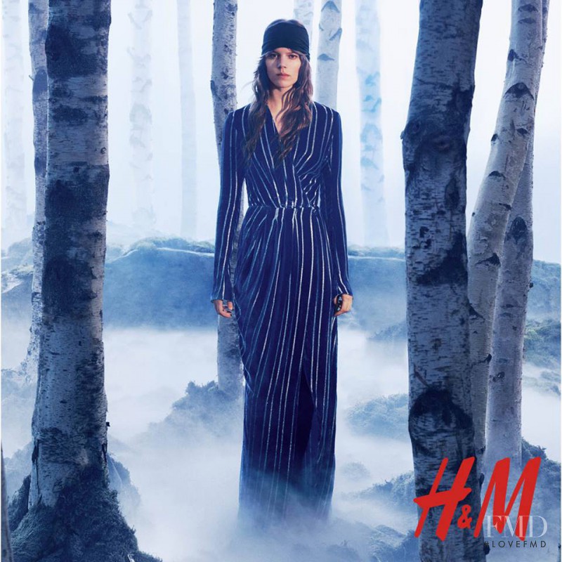 Freja Beha Erichsen featured in  the H&M Studio advertisement for Autumn/Winter 2016