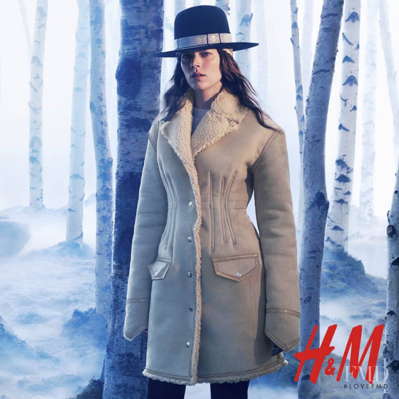 Freja Beha Erichsen featured in  the H&M Studio advertisement for Autumn/Winter 2016