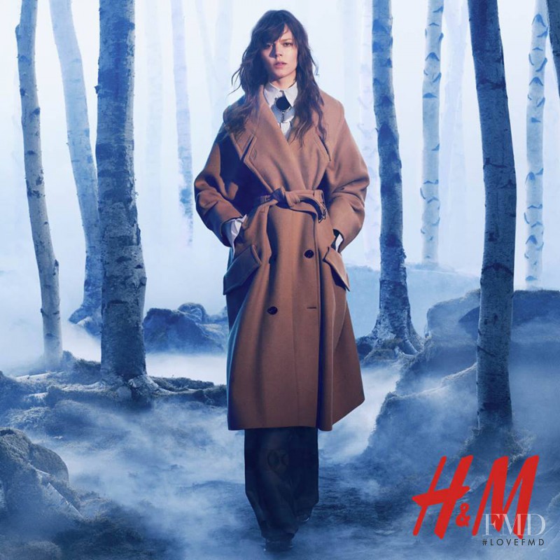 Freja Beha Erichsen featured in  the H&M Studio advertisement for Autumn/Winter 2016