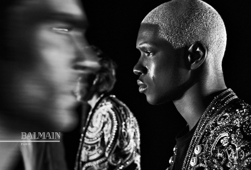 Balmain advertisement for Autumn/Winter 2016