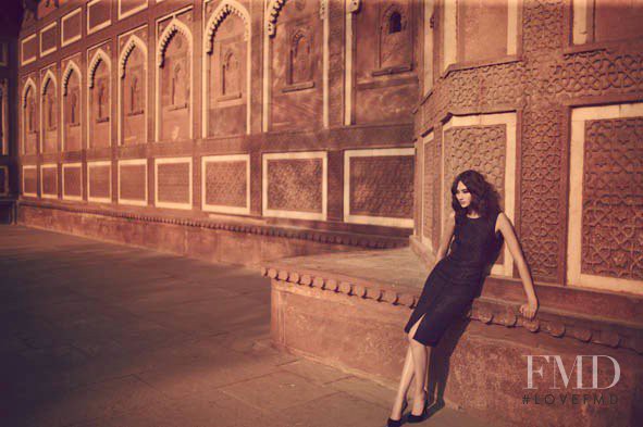 Bruna Tenório featured in  the Ports 1961 advertisement for Autumn/Winter 2009