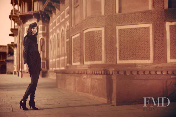 Bruna Tenório featured in  the Ports 1961 advertisement for Autumn/Winter 2009