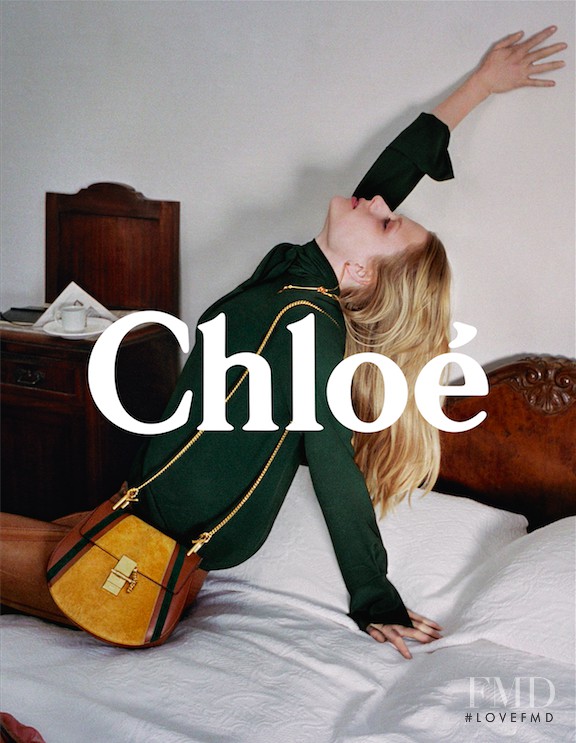 Sofie Hemmet featured in  the Chloe advertisement for Autumn/Winter 2016