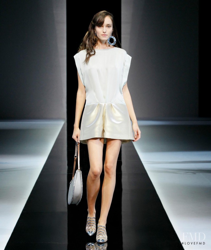 Emporio Armani fashion show for Spring/Summer 2013