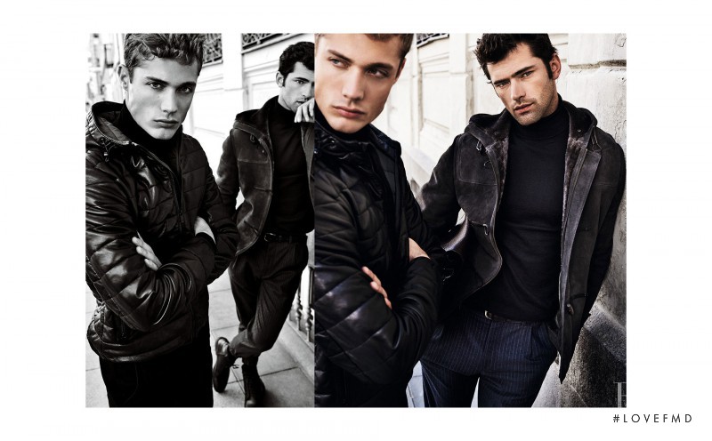 Sean OPry featured in  the Massimo Dutti advertisement for Autumn/Winter 2016