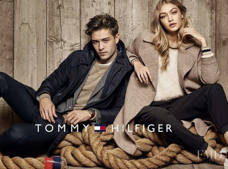 Francisco Lachowski featured in  the Tommy Hilfiger advertisement for Autumn/Winter 2016